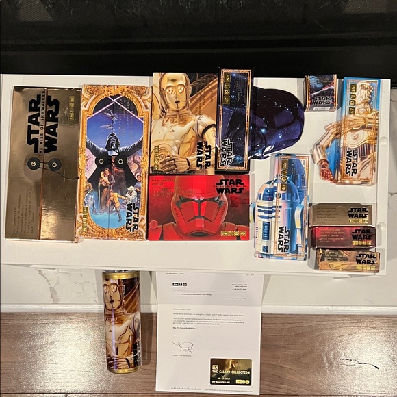 Pat McGrath The Galaxy Star Wars  Collection Set With Customized Tumbler